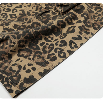Leopard Luxe Cropped short Jort—1993 - TALKLESSFASHION