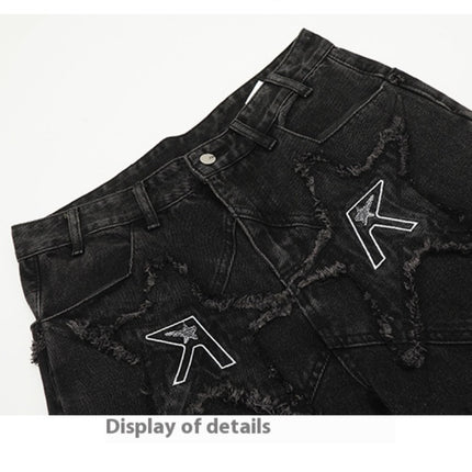 Urban Edge Premium Unisex Straight Denim Jeans—-9004 - TALKLESSFASHION