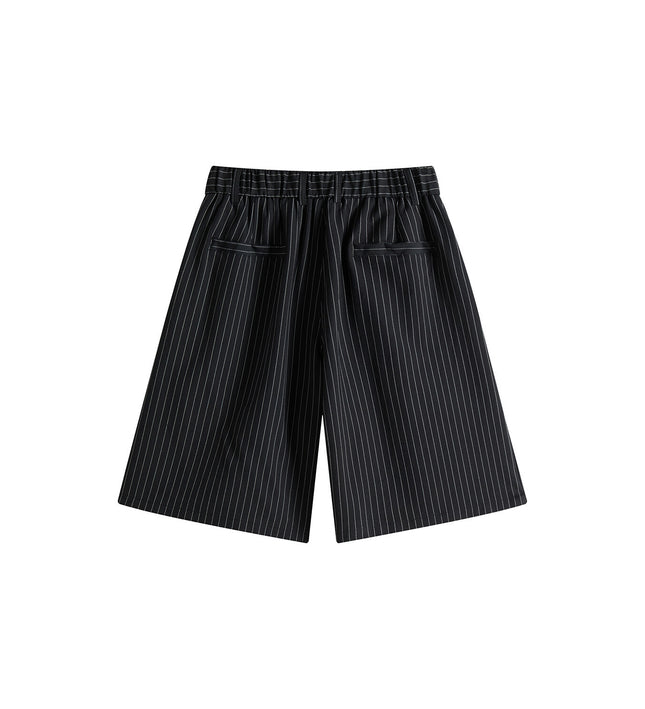 Cropped wide-leg retro Jorts ----7083
