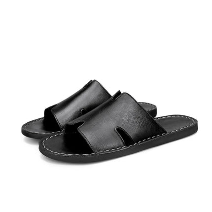 TALKLESS Luxury Leather Slippers—-2643 - TALKLESSFASHION