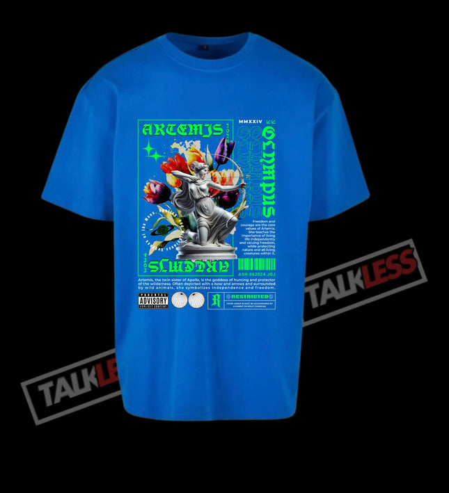 ARTEMIS unisex oversize T-Shirt --4099 - TALKLESSFASHION
