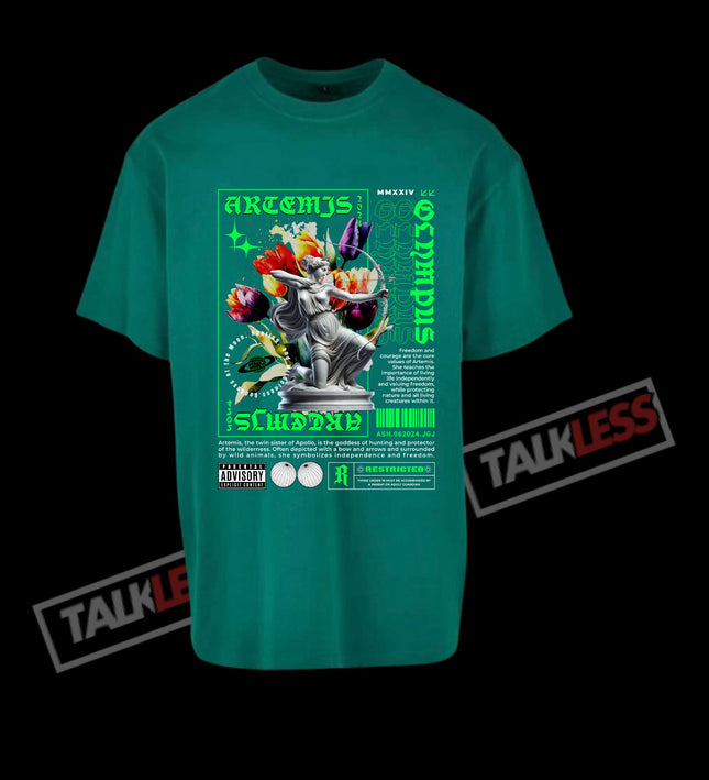 ARTEMIS unisex oversize T-Shirt --4099 - TALKLESSFASHION
