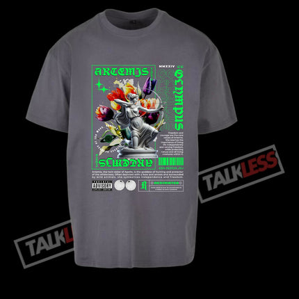 ARTEMIS unisex oversize T-Shirt --4099 - TALKLESSFASHION