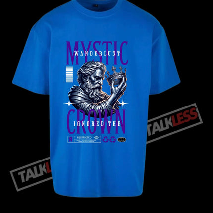 MYSTIC CROWN unisex oversize T-Shirt Short sleeve - TALKLESSFASHION