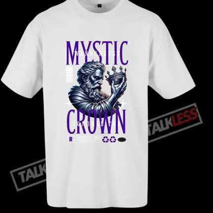 MYSTIC CROWN unisex oversize T-Shirt Short sleeve - TALKLESSFASHION