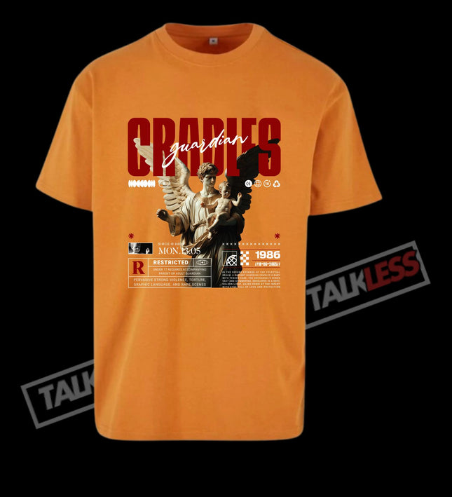 CRADLES GUARDIAN unisex oversize T-Shirt Short sleeve - TALKLESSFASHION