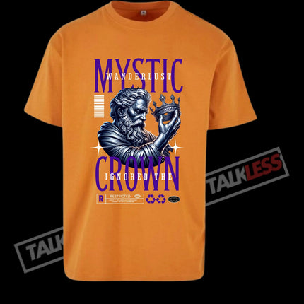 MYSTIC CROWN unisex oversize T-Shirt Short sleeve - TALKLESSFASHION