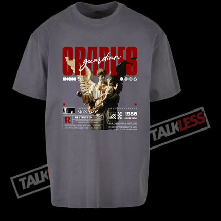 CRADLES GUARDIAN unisex oversize T-Shirt Short sleeve - TALKLESSFASHION