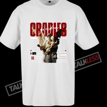 CRADLES GUARDIAN unisex oversize T-Shirt Short sleeve - TALKLESSFASHION