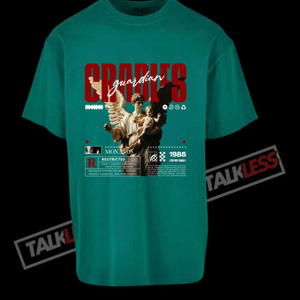CRADLES GUARDIAN unisex oversize T-Shirt Short sleeve - TALKLESSFASHION