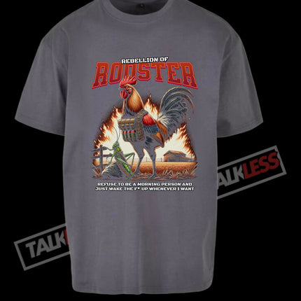 REBELLION OF BOOSTER unisex oversize T-Shirt Short sleeve - TALKLESSFASHION