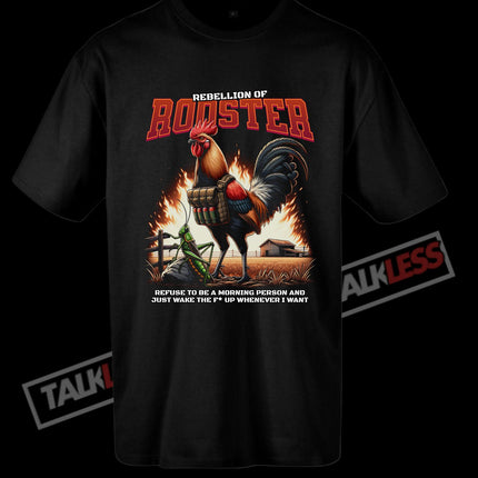 REBELLION OF BOOSTER unisex oversize T-Shirt Short sleeve - TALKLESSFASHION