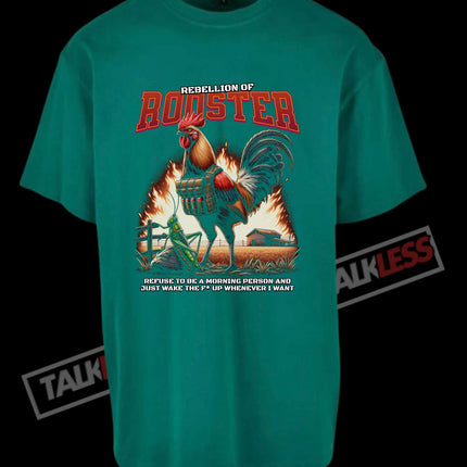REBELLION OF BOOSTER unisex oversize T-Shirt Short sleeve - TALKLESSFASHION