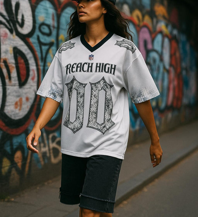 Alphanumeric Printed T-Shirt - TALKLESSFASHION