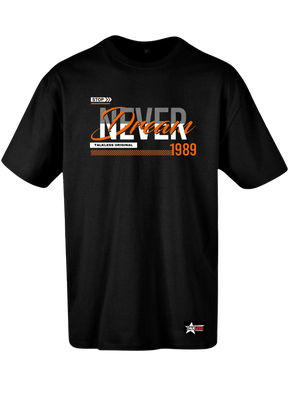 NEVER STOP unisex oversize T-Shirt Short sleeve streetwear - TALKLESSFASHION