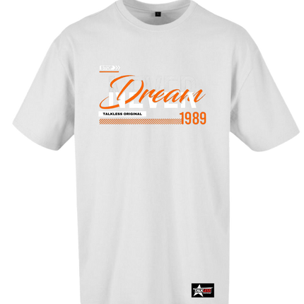 NEVER STOP unisex oversize T-Shirt Short sleeve streetwear - TALKLESSFASHION