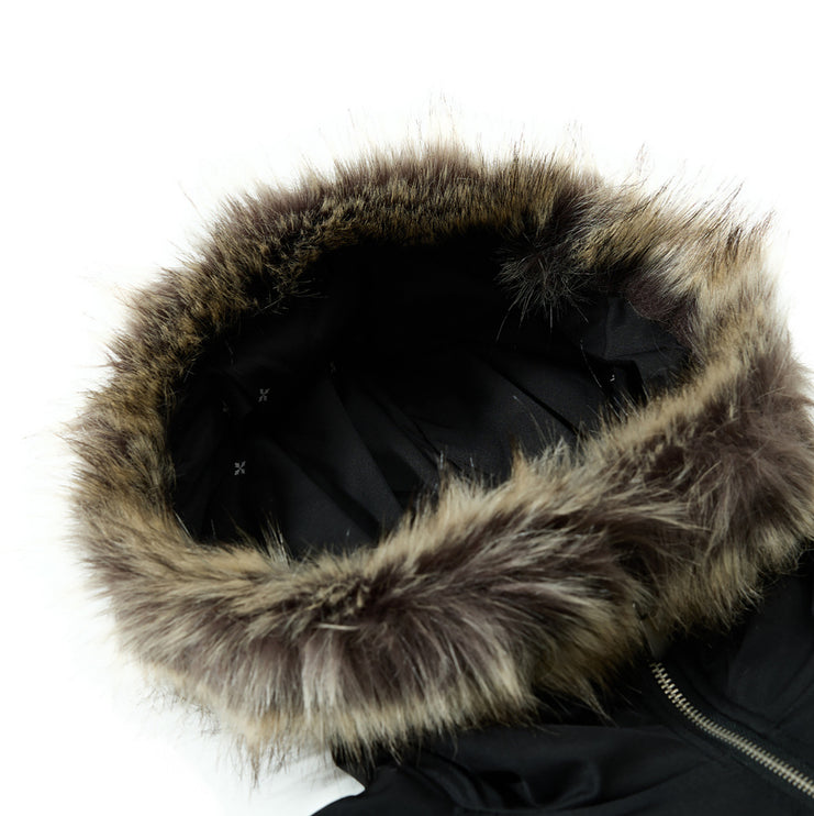 Simple Versatile Hooded Padded Jacket