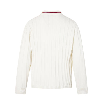 American Vintage Simple Versatile Knit Loose Pullover Sweater