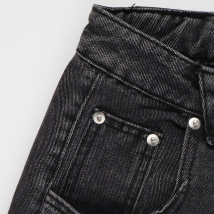 Bearded Design Denim jeans