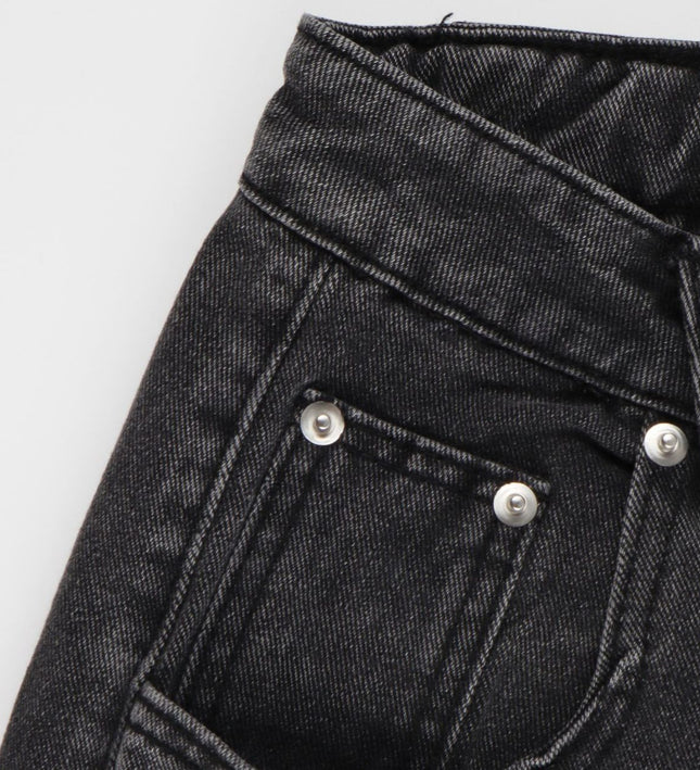 Bearded Design Denim jeans