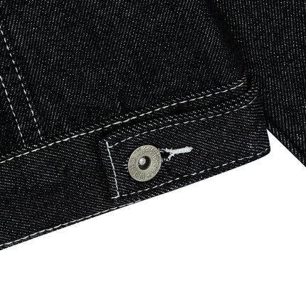 Chaotic High Street Individuality Design Loose Denim Jacket