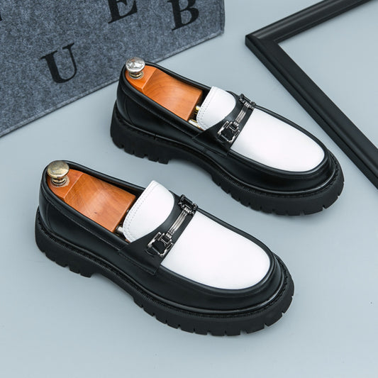 TALKLESS - Flat heelLeather Shoes---7644 - TALKLESSFASHION