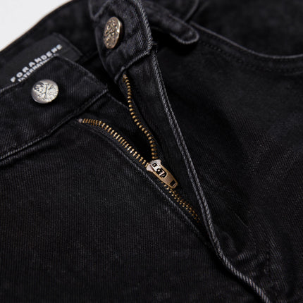 Street Trendy High Street Personalized Design Denim Trousers