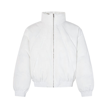 Winter New Real Shot American Retro Simple Versatile Padded Jacket