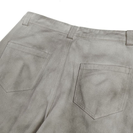 Street Personality Contrast Line Loose Casual Pants