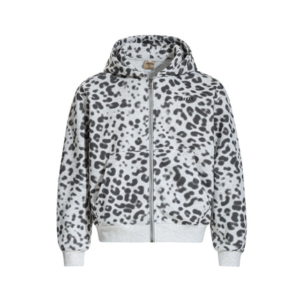 American leopard print hooded
