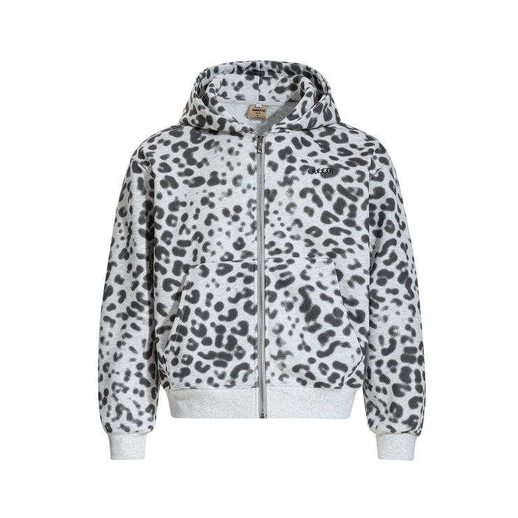 American leopard print hooded