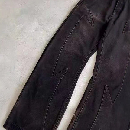 Batwave Streetwear embroidered Jeans