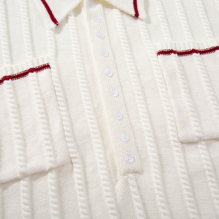 American Vintage Simple Versatile Knit Loose Pullover Sweater