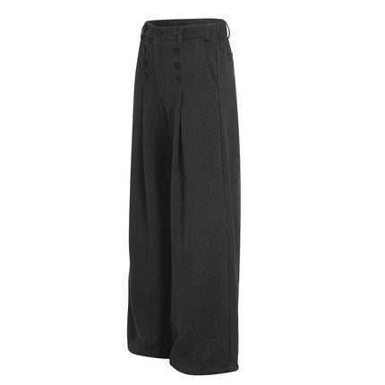 Old Money Style Simple and Versatile Loose Slacks Pants Pants