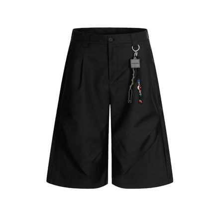 American Retro Drapy Pleated Suit Pants