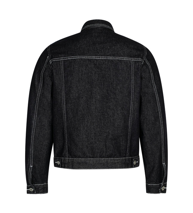 Chaotic High Street Individuality Design Loose Denim Jacket