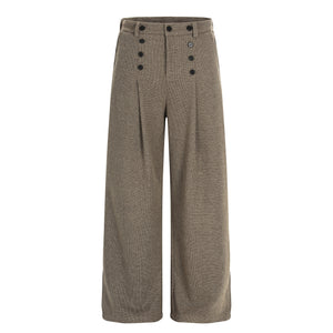 Old Money Style Simple and Versatile Loose Slacks Pants Pants