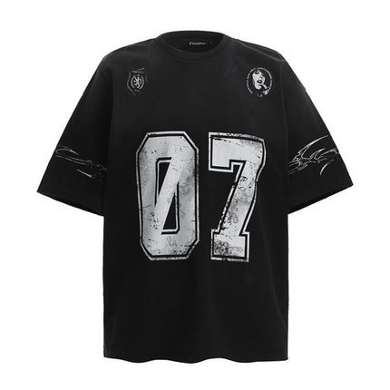 TALKLESS: No 7 T-shirt ---9117 - TALKLESSFASHION