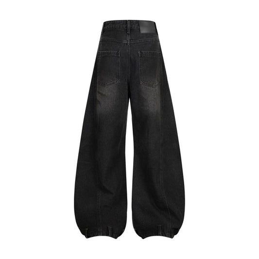 Retro Washed Ripped & Stitch Jeans—3376 - TALKLESSFASHION