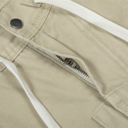 Workwear wide-leg slacks men's high street American vibe trendy design sense multi-pocket loose silhouette scimitar trousers