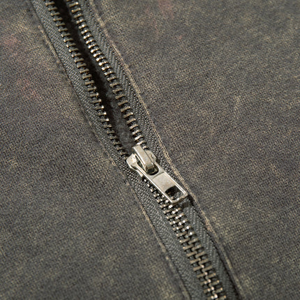 Graphic  Washed Hooded Pullover
