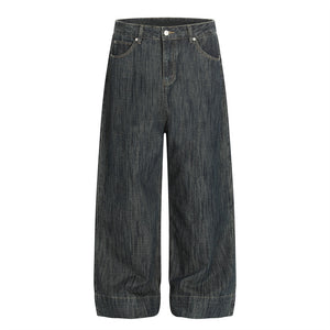 Retro Urban Denim Trousers