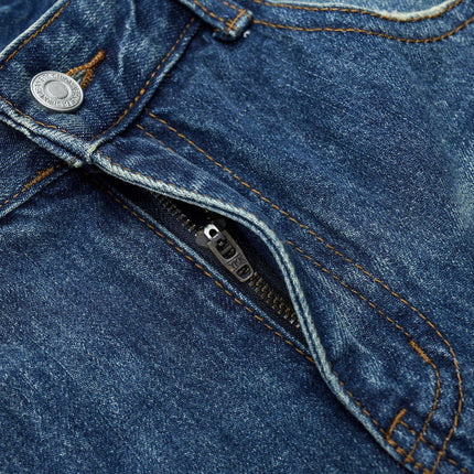 Trendy High Street Personality Washed Denim jeans