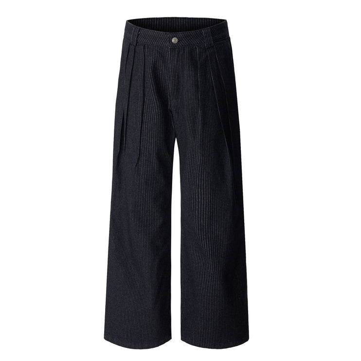 Versatile Loose Striped jeans