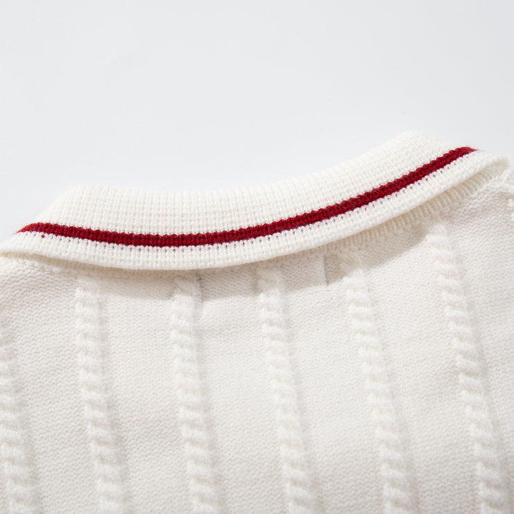 American Vintage Simple Versatile Knit Loose Pullover Sweater