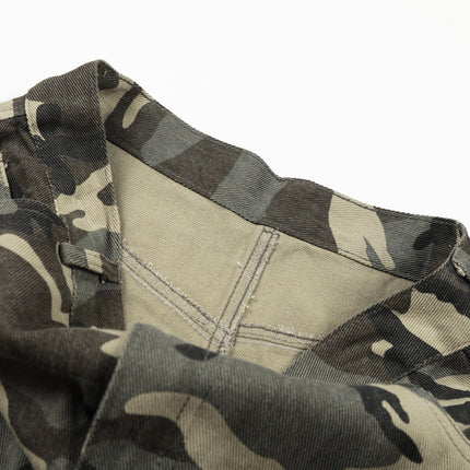 New American Street Chao High Street Personality Design Camouflage Casual Pants