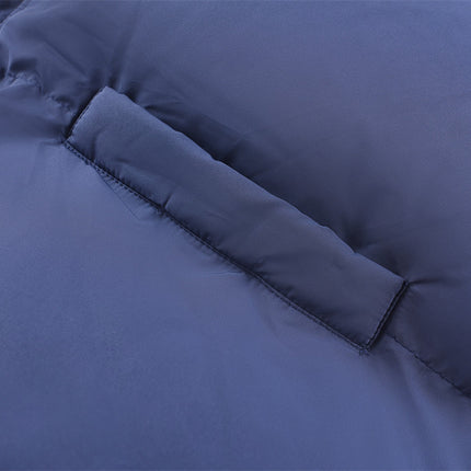 thickened semi-turtleneck warm bread jacket