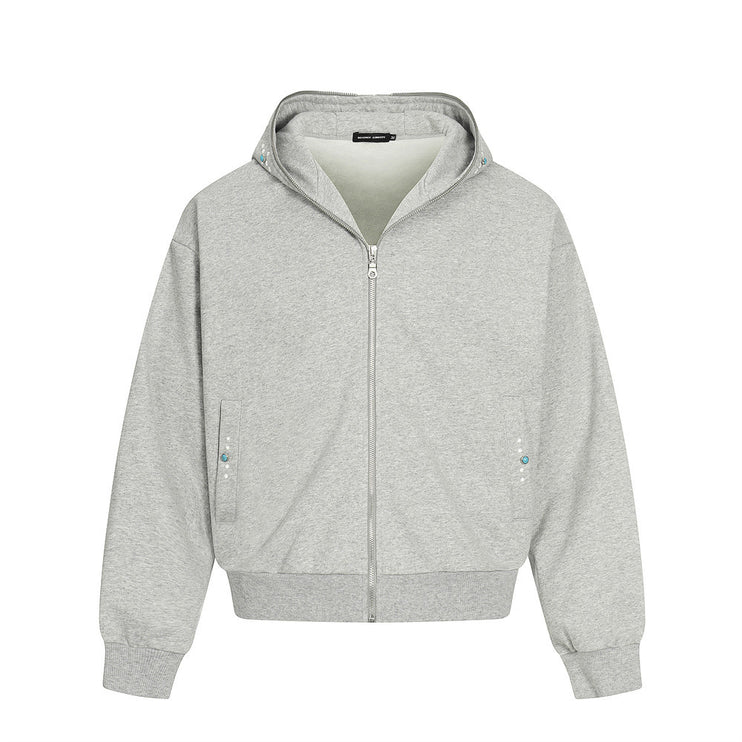 emerald decoration shark hat sweatshirt jacket spring and autumn