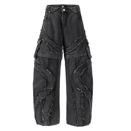 Bearded Design Denim jeans