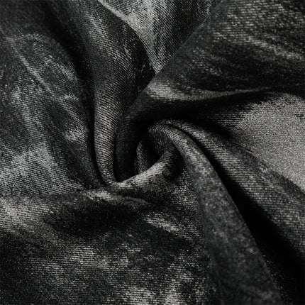 Splashed ink paint heavy industry jeans